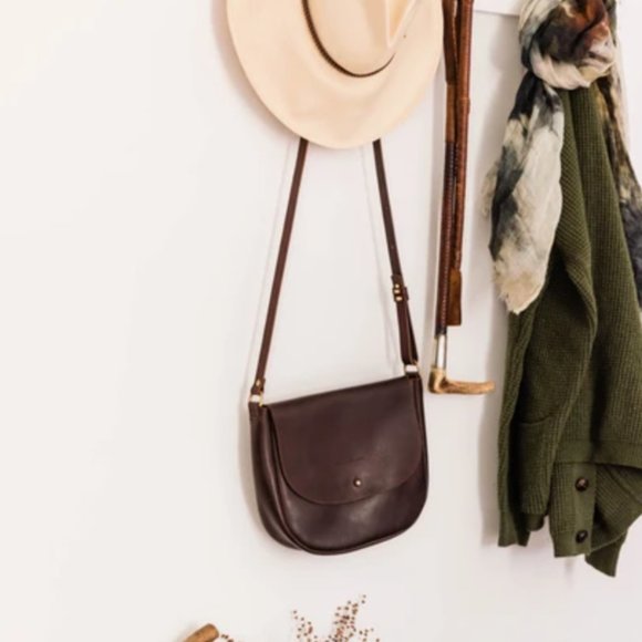 *THE SADDLE BAG IN COCOA - Picture 2 of 10